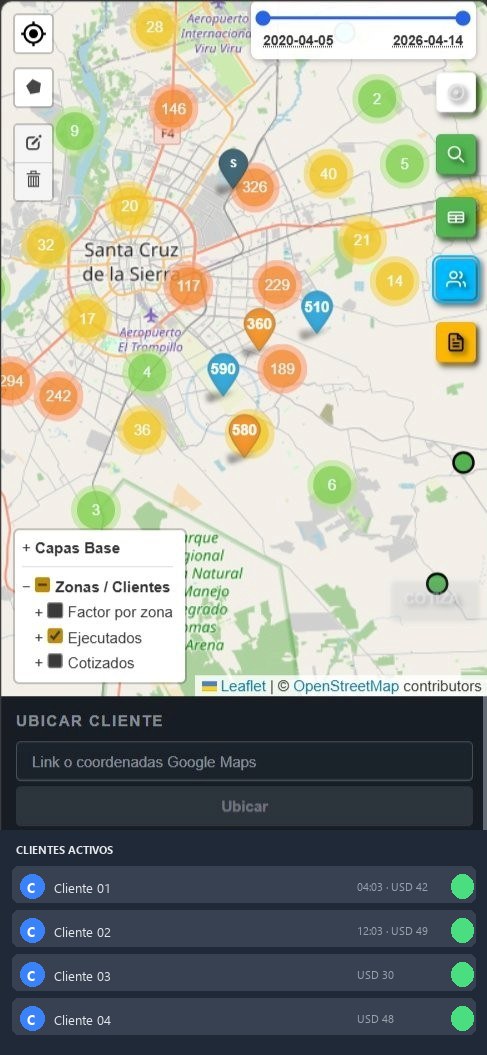 Cotizá, programá y controlá operaciones con logística de campo desde un solo lu…